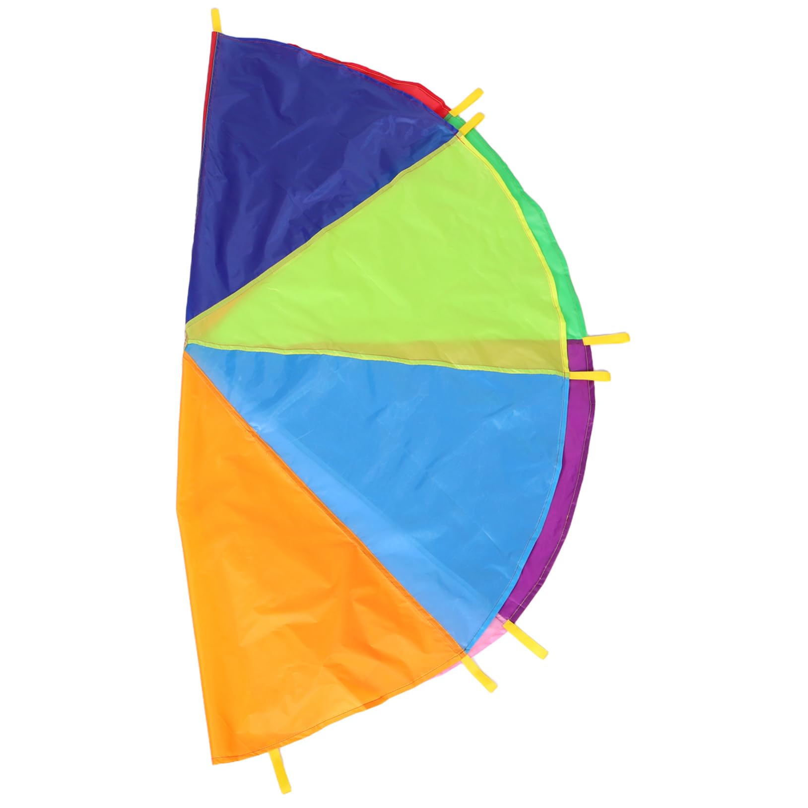ifundom Rainbow Parachute for Coordination Games Multicolored Gym Toy for Boys and Girls for School Activities Outdoor Fun Lightweight Portable Engaging Teamwork Drill