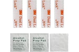 EZ Pass IPass IZoom Toll Tag Holder Windshield Mount Dual Lock Transparent 4-Pack