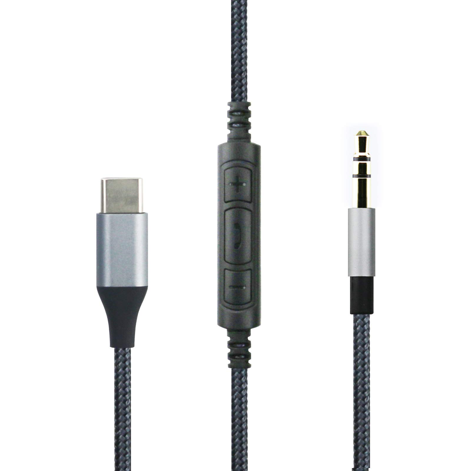 NewFantasia USB C Audio Cable Remote Volume Mic Compatible with Sony WH-1000XM5 WH-1000XM4 WH-CH720N WH-CH520 MDRXB650BT MDR-XB950BT WH1000XM3 WH-CH700N WH1000XM2 Headphones