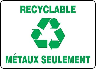 RECYCLABLE MÉTAUX SEULEMENT (FRENCH)