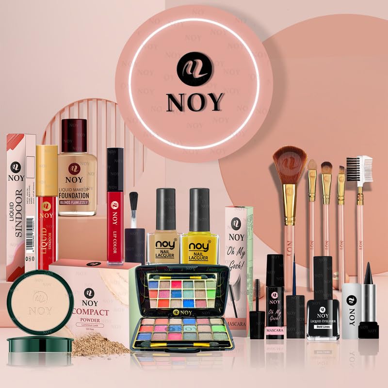 NOY Galactic Glam Space Themed Makeup Kits Out of This World Styles 100% Toxic Free Ingredients & Lightweight NO#120 (Pack of-15)