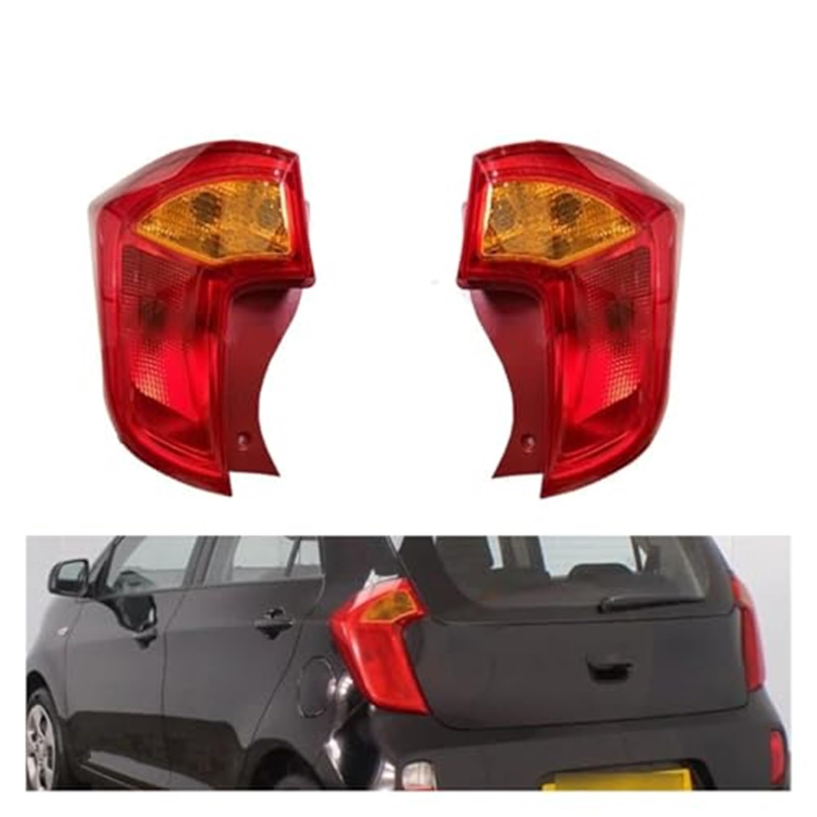 Dla Kia, dla Picanto 2012 2013 2014 2015 2016 tylna lampa stopu