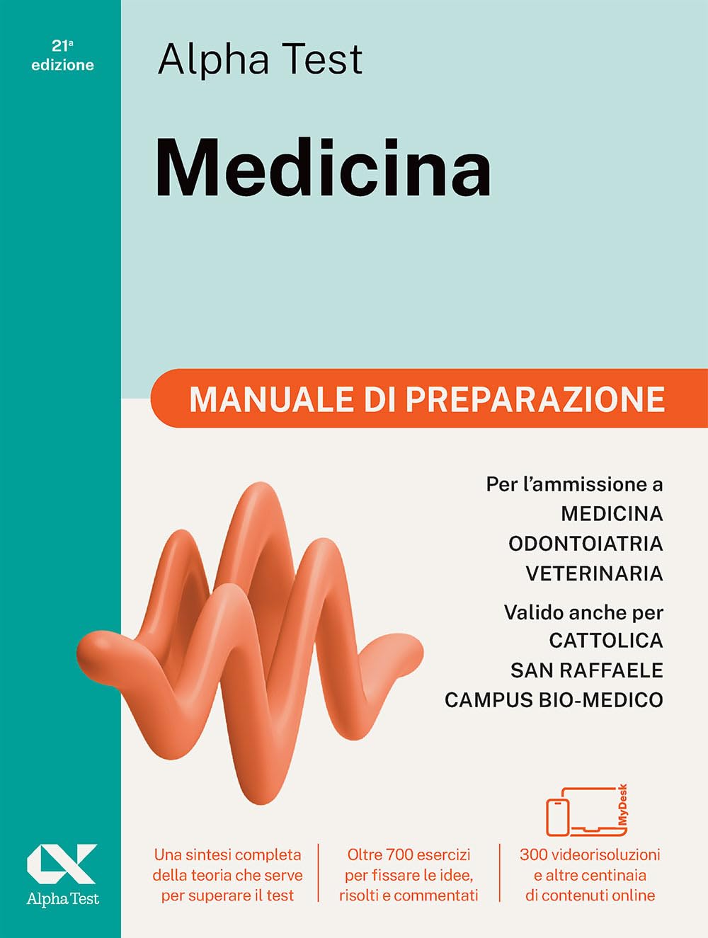 Alpha Test Medicina. Manuale Di Preparazione. Per L’Ammissione Ai Corsi Di Laurea In Medicina, Odontoiatria E Veterinaria Delle Università Statali. Ediz. Mydesk. Con Contenuto Digitale Per Downloa... - 4