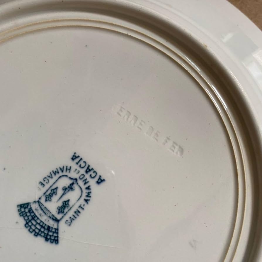 Amazon | フランス アンティーク サンタマン アカシア 深皿