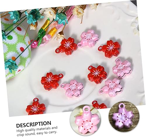 Miniatura 2 de POPETPOP Collares para cachorros, 5 piezas, aretes blancos de campana, mini collar de cachorro, collar de perro, dijes de joyería, pendientes,