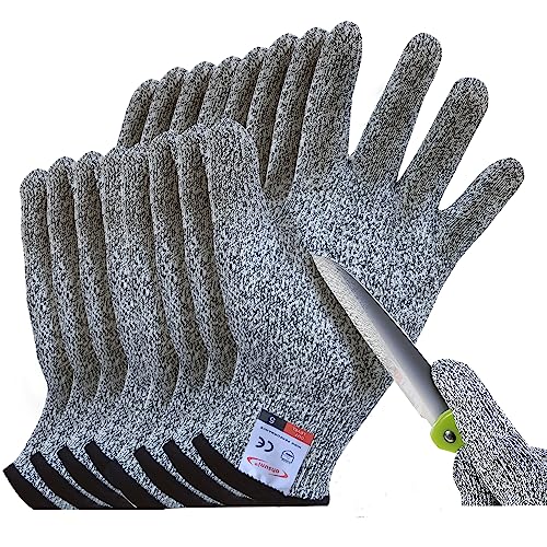 Guantes resistentes a cortes nivel 5 con máxima protección de manos para cocina