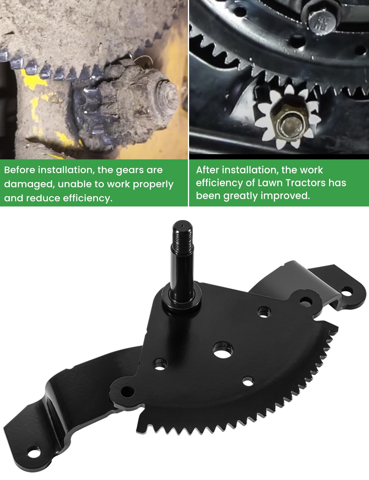 「RT-111297 Amazon.com : AM136297 Steering Gear for John Deere Lawn Tractor
