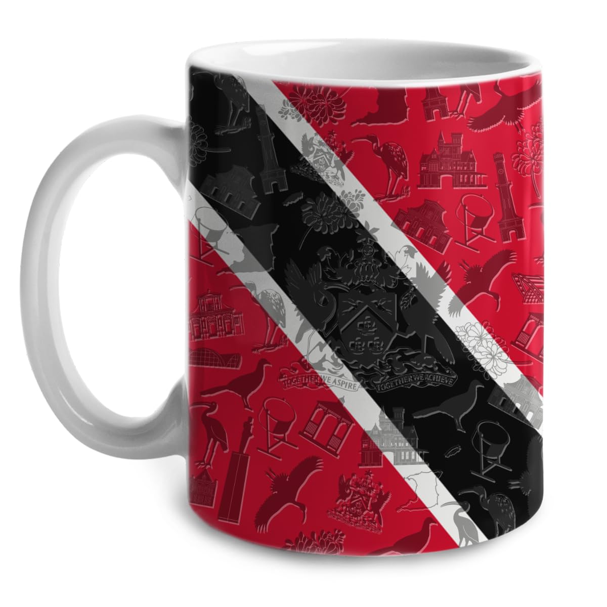 Amazon.com: Lotacy Trinidad and Tobago With Flag And Symbols
