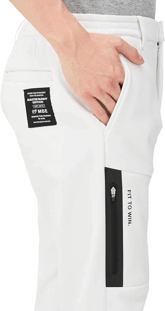 Amazon | [マスターバニー] メンズ 撥水 ロングパンツ (ストレッチ