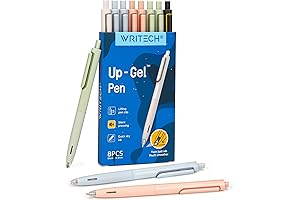 Writech Pen: 0.5mm Fine Point Gel Pens for Smooth Writing