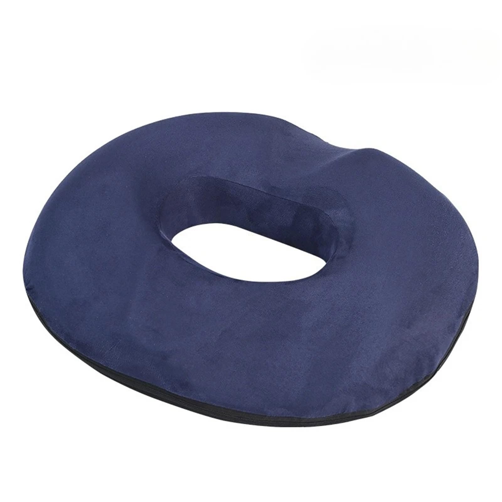 XCFTYRU Office chair cushion， 1pc Orthopedic Memory Foam Donut Pillow Coccyx Seat Cushion(Blue)
