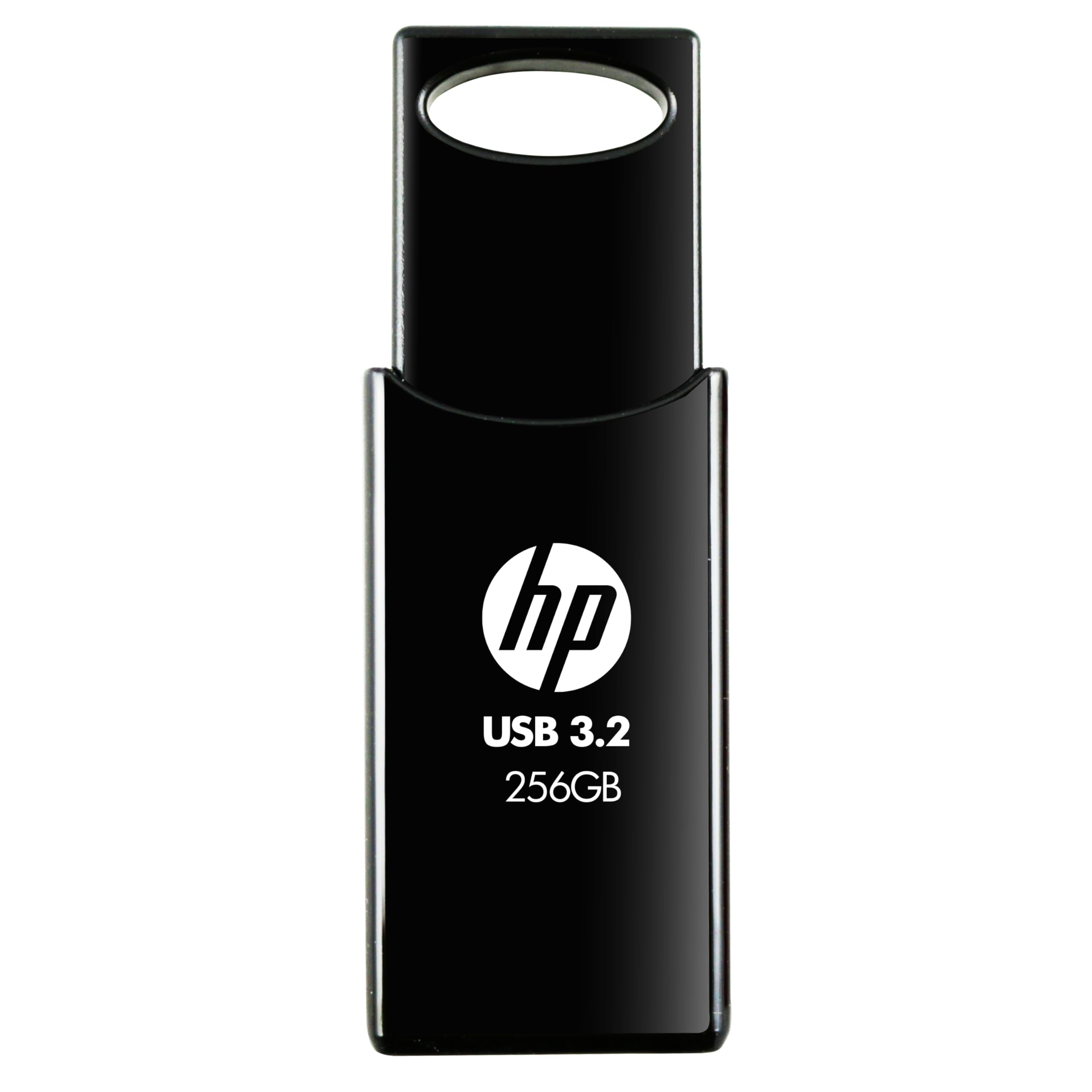 HP Clé USB 3.2 256GB, Noir, jusqu'à 120Mo/s