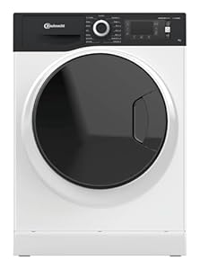 Bauknecht Steam Plus 9A2JGSP Waschmaschine | 9 kg | 1400 U/min | Energieklasse A | Active Care Color+ | Steam Hygiene | Mengenautomatik | Flecken 40° | Kurz 30'