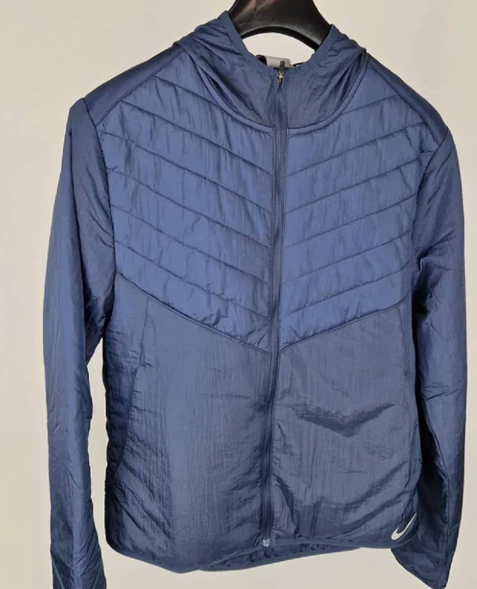 NIKE Męska bluza sportowa do biegania Aerolayer Hoodie lekka kurtka DJ0569-437