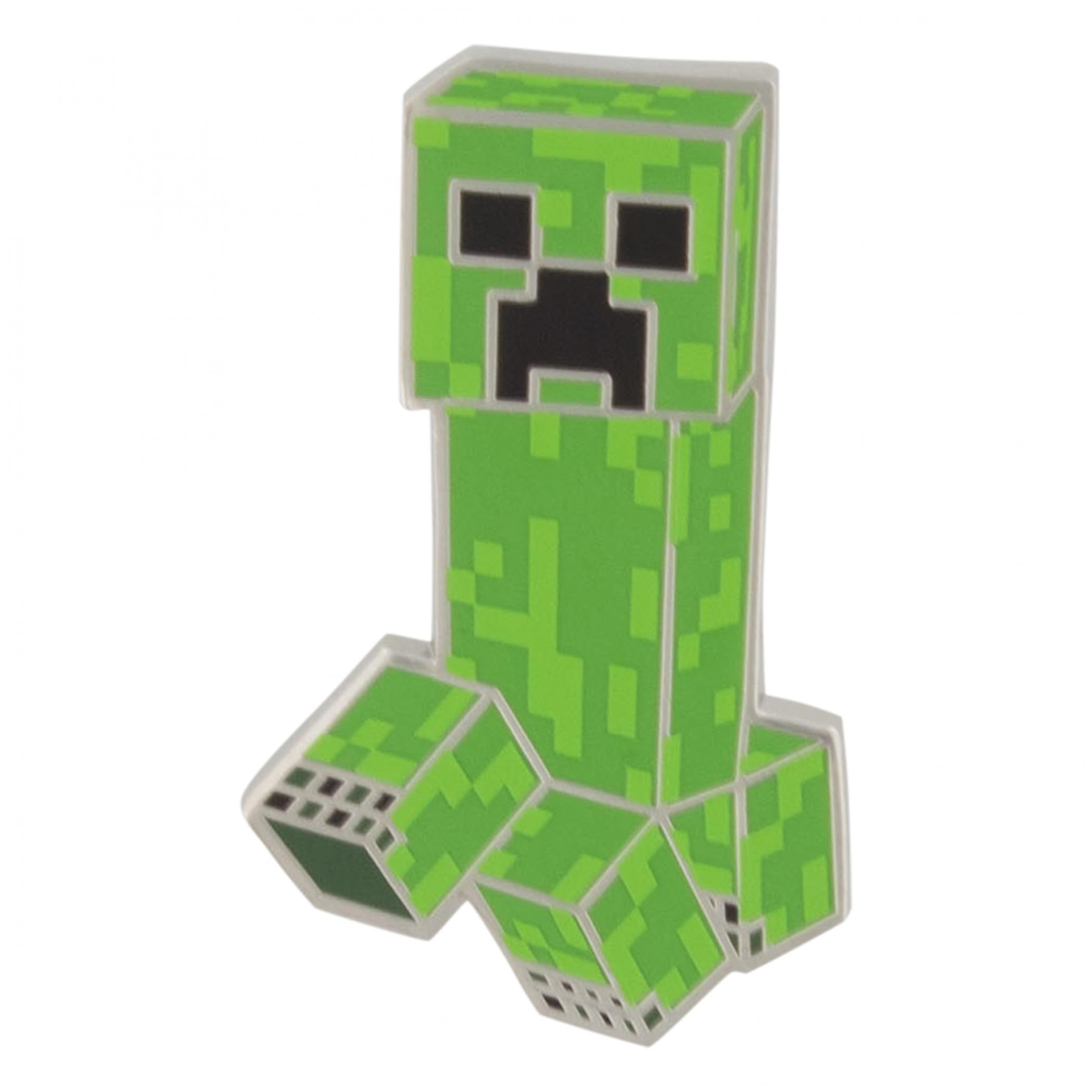 Monogram Unisex Green Minecraft Creeper On The Move Enamel Pin
