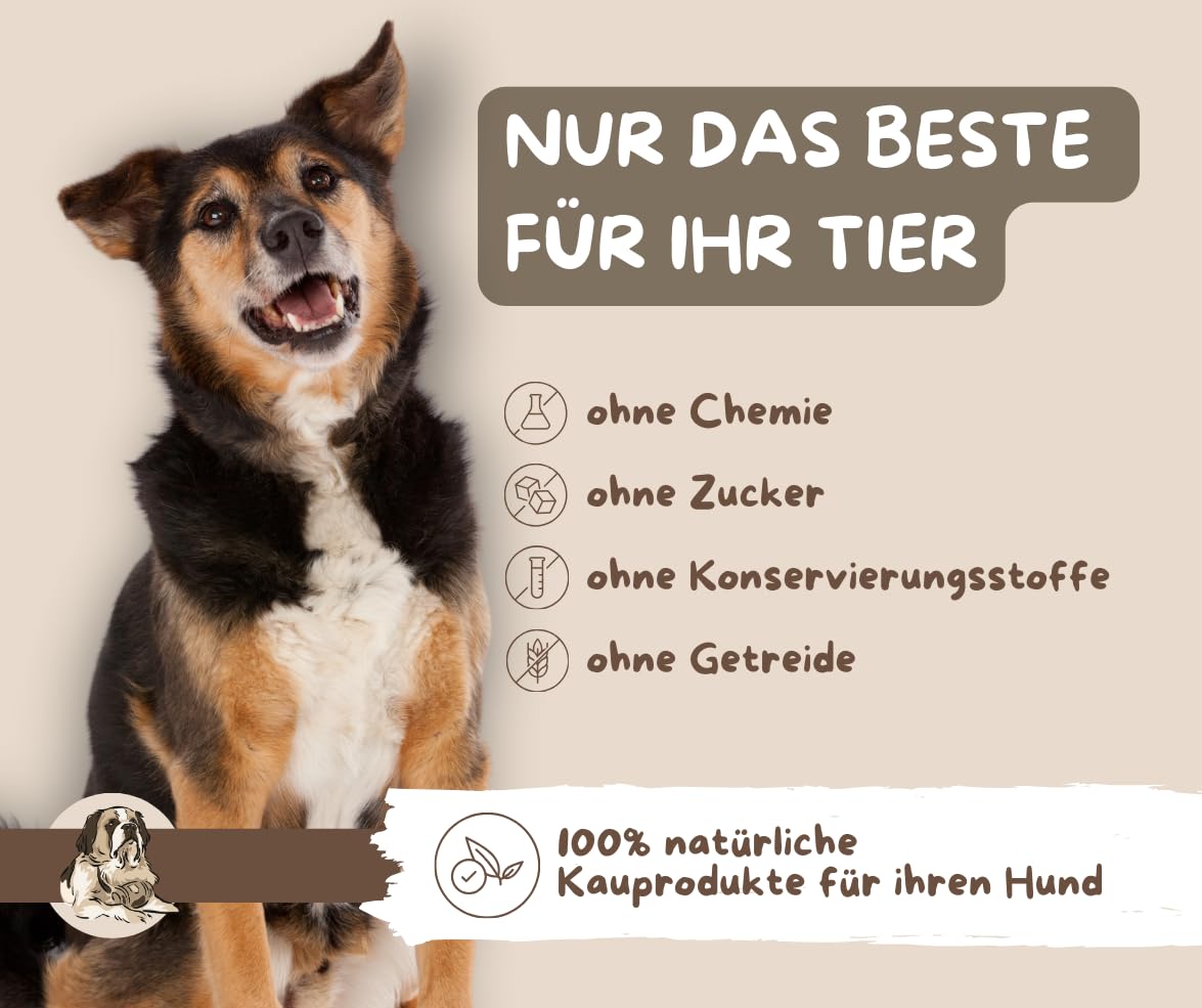 Warnick's Hundesnack Kauknochen Swiss Bone - 50 x 47 g | Vitalknochen für Hunde - Schmackhafter Snack als Belohnung - Diätetische & hypoallergene Kaustange - Für sensible Hunde