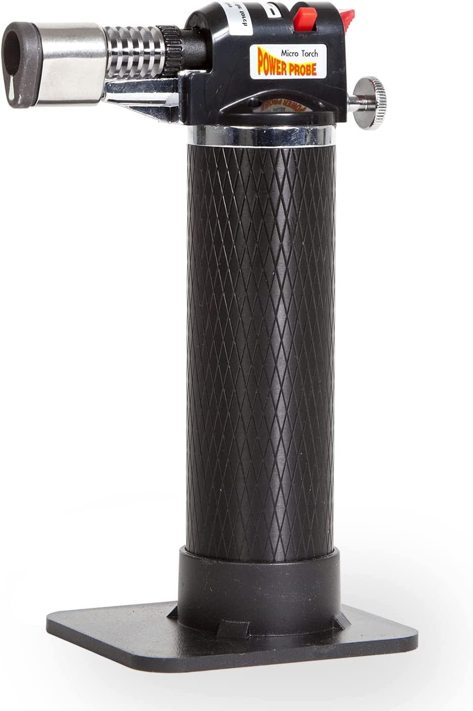 Power Probe MT Micro Torch (PPMT) [Car Diagnostic Tool, Butane Powered, Heating, Soldering Tool, Electronic Ignition, Adjustable Flame & Temperature], Black