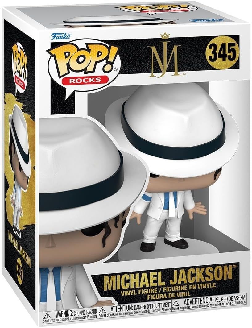 POP! Rocks: Michael Jackson - Smooth Criminal - Collectable Vinyl Figure - Gift Idea - Official Merchandise - for Kids & Adults - Music Fans - Model Figure for Collectors and Display