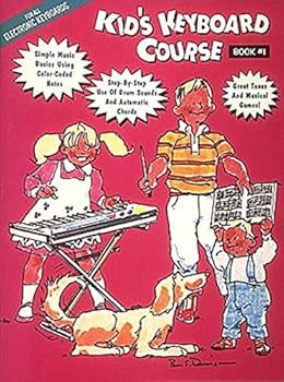 Paperback Kid's Keyboard Course, Book 1, For All Electronic Keyboards, Book