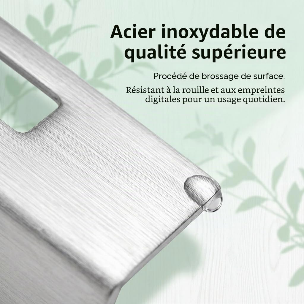Serrure Porte Interieure et Gache de Porte 55mm Universelle 1PCS Fixation a Vis Simple Haute Resistance pour Serrure Portail Exterieur Verrou Interieure et Poignee Interieur