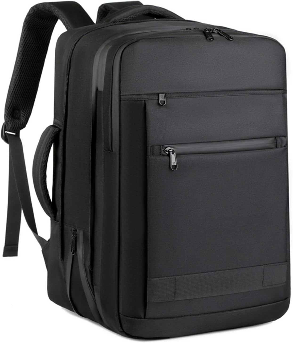 Bewinner Vacuum Seal Compression Backpack Travel, Backpack with Pump, Rain Proof Large Capacity Expandable 36-55L, 17.3 Inch Laptop Bag