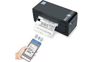 JADENS Bluetooth Thermal Shipping Label Printer: Wireless Convenience for E-commerce