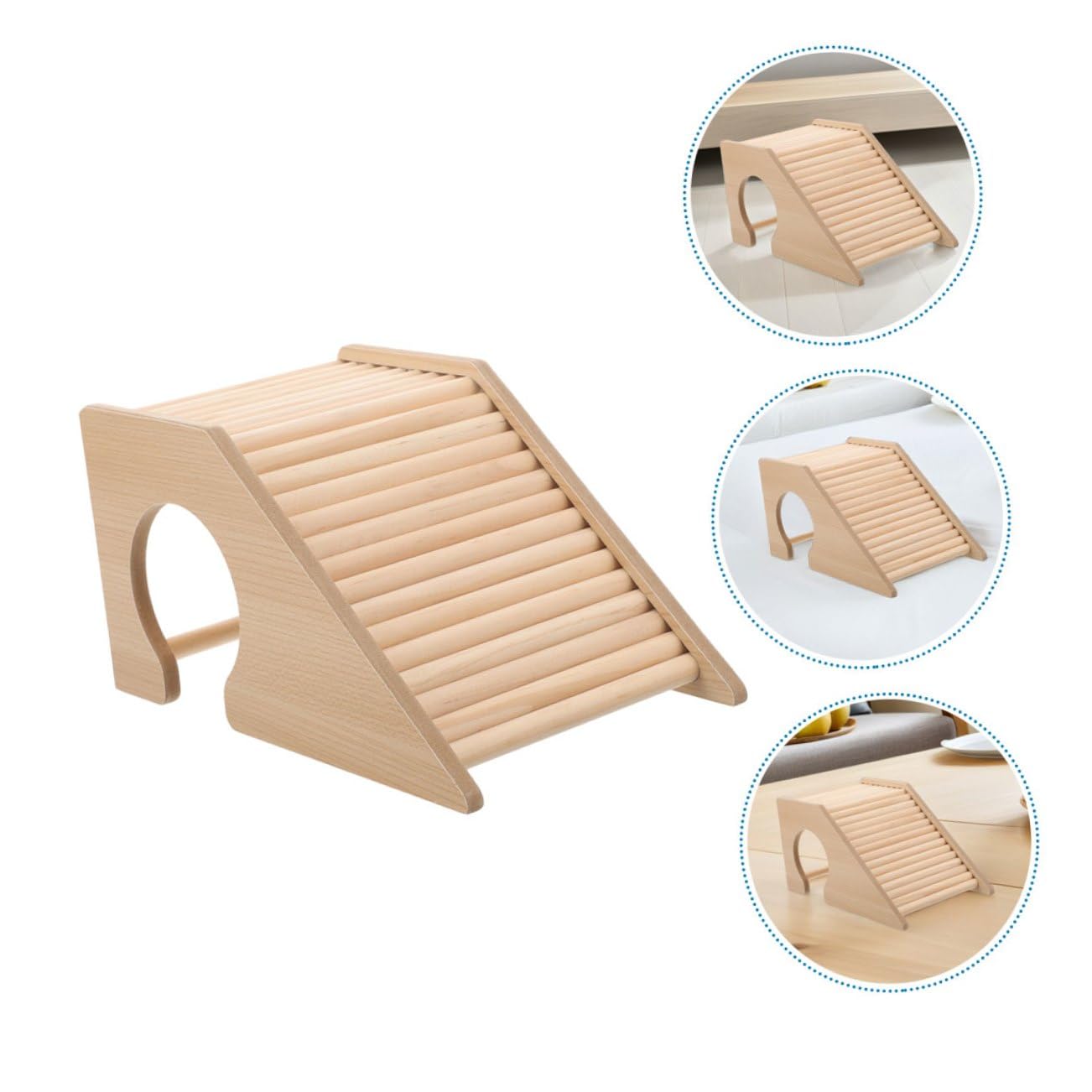 Hamster Kletterbrücke Leiter, 2 Stück-Pack für Kleintiere | Mäuseleiterbrücke für Käfig und Habitat, Multifunktionales Design, Pflegeleicht
