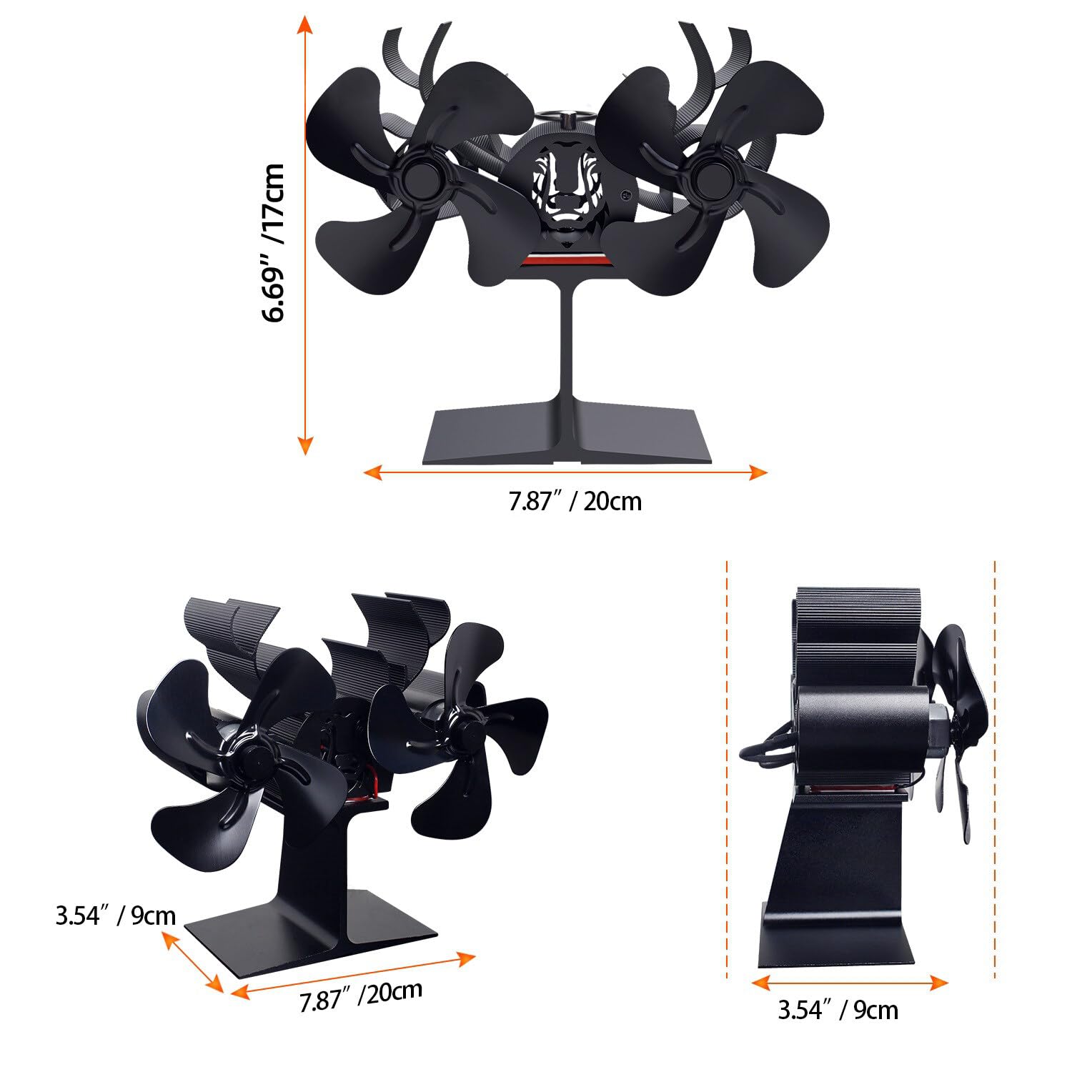 Ventilateur poêle et diffuseur de chaleur | Leroy Merlin