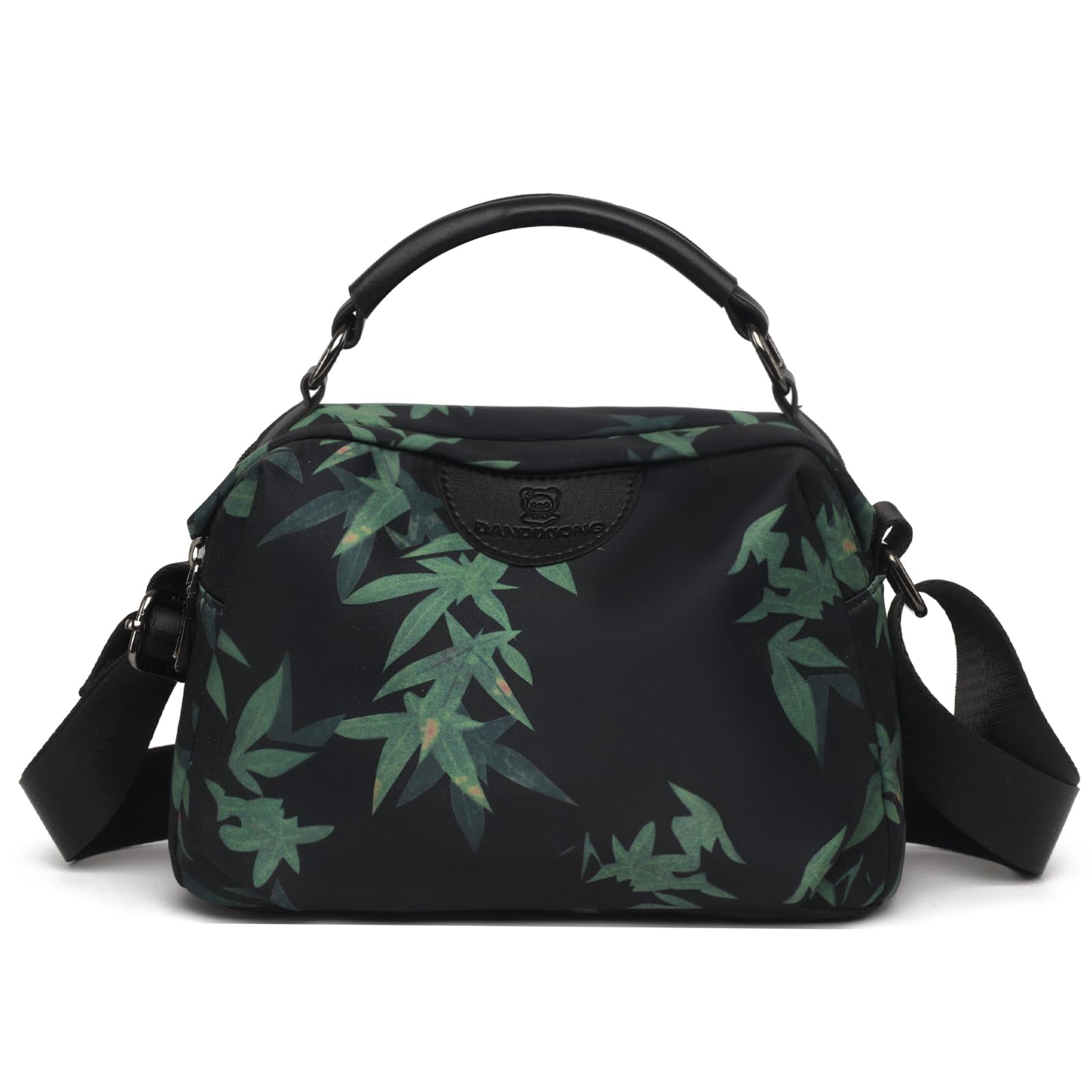 Eslcorri Crossbody Bags for Women, Small Shoulder Bag Nylon Simple Purse with Zipper, Lightweight Casual Mini Purse