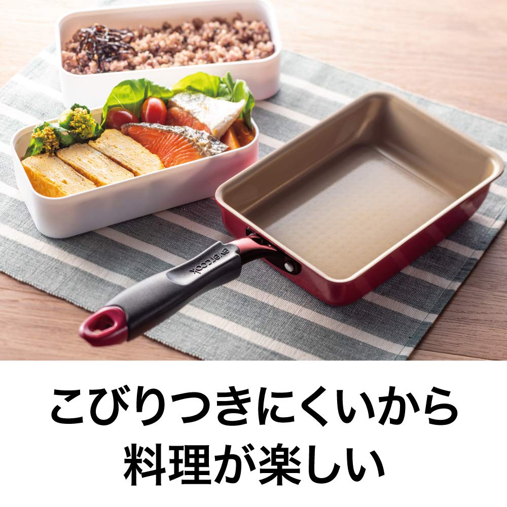 Amazon｜エバークック 卵焼き 13×18cm IH対応 evercookα(エバークック