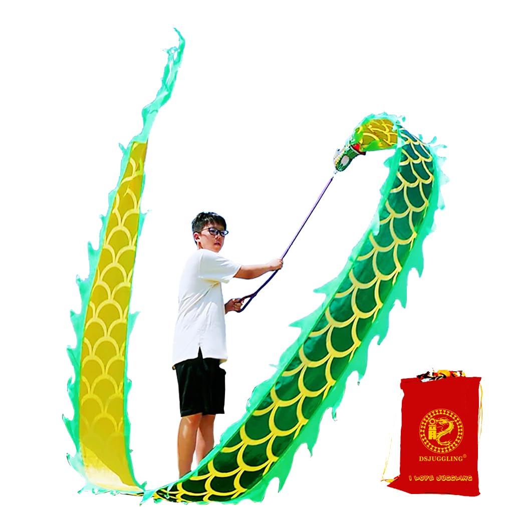 Dance With Dragon - bubu セット Amazon.com: Lightweight Poi with 3D Dragon Head & Swing Rope