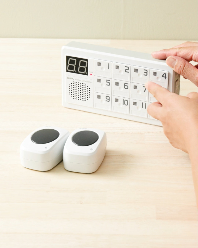 ELPA ワイヤレスチャイム EWS-370S 6台セット Amazon.co.jp: エルパ