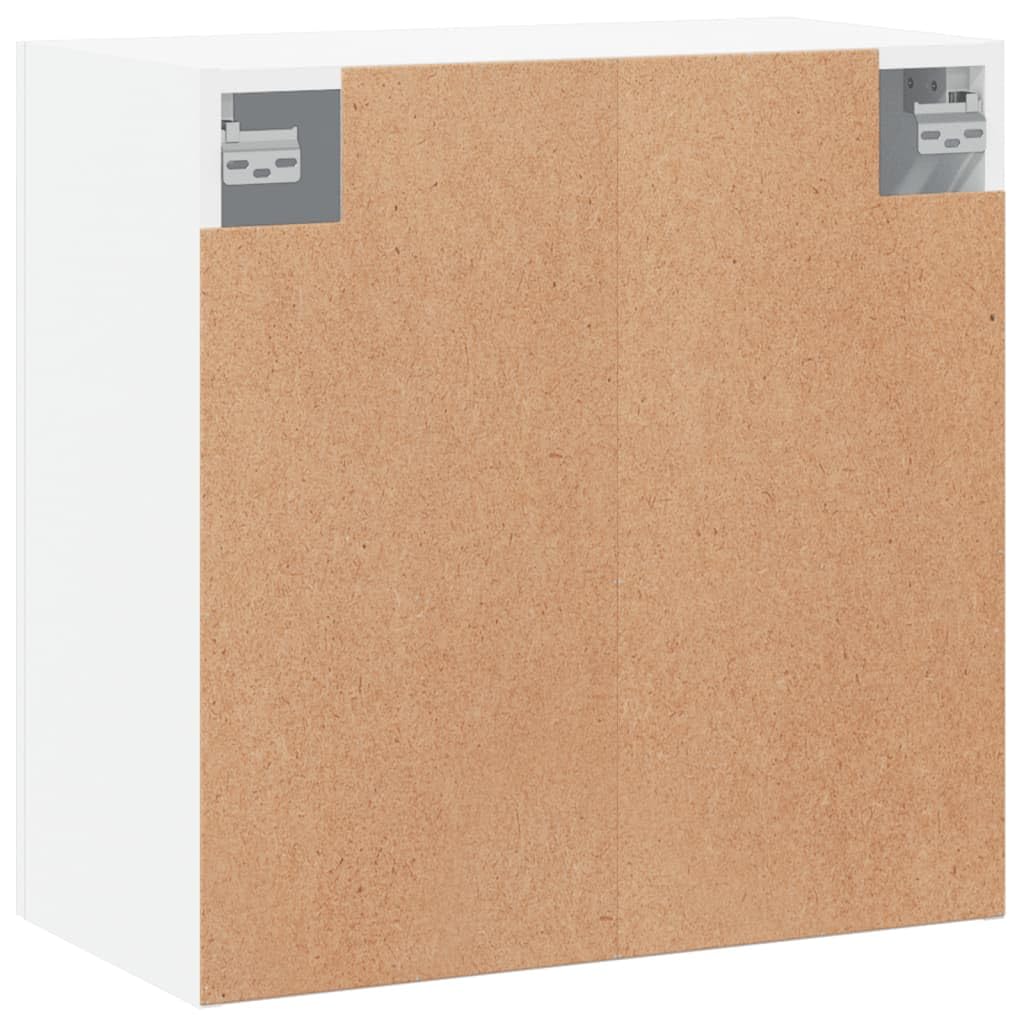 vidaXL Szafka wisząca, biała, 60x31x60 cm, materiał drewnopochodny, szafka wisząca, szafka, meble, szafka na ścianę, szafka do zawieszenia na ścianie