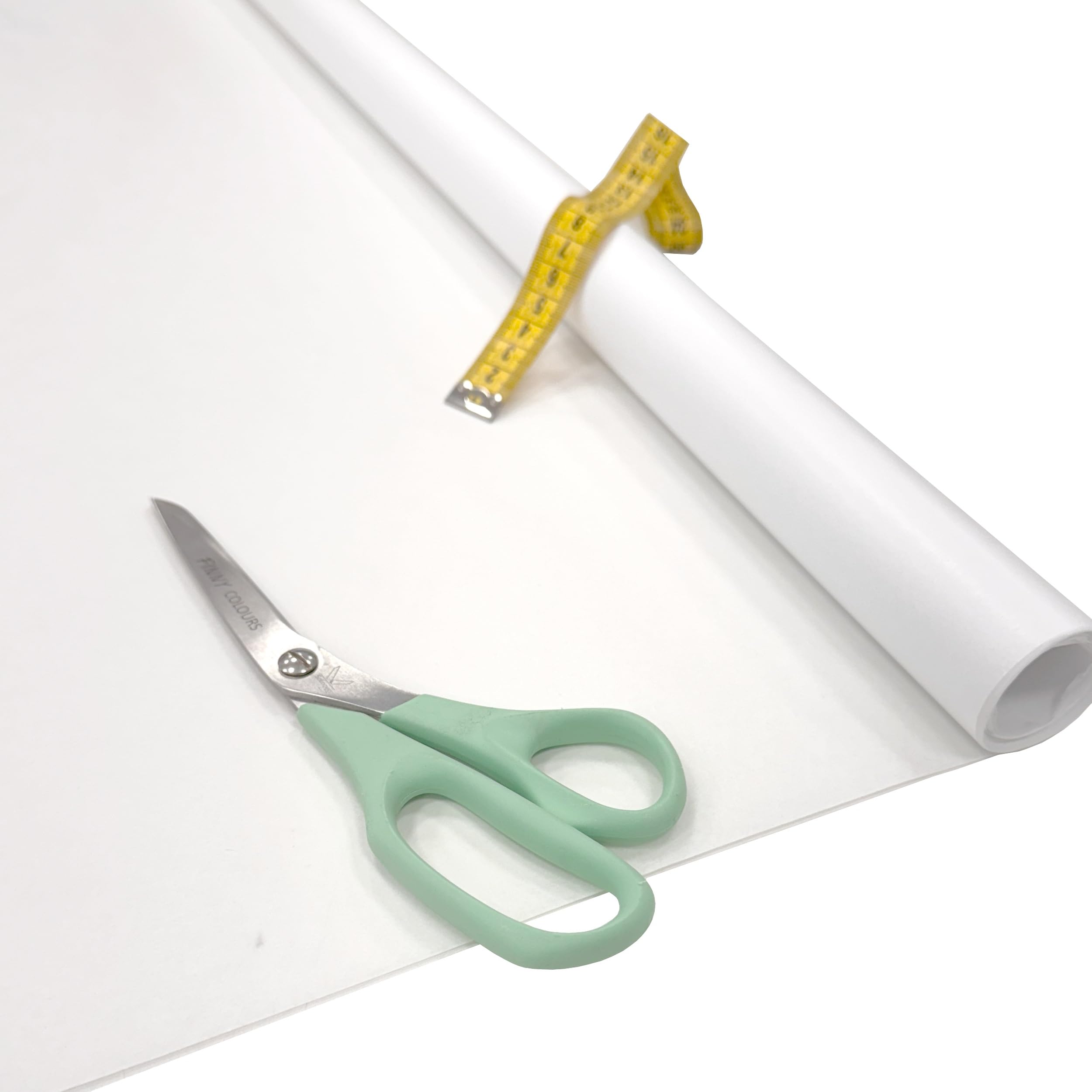 NÄHMIT - Schnittmusterpapier (60cmx15m) Schnittmuster abpausen leicht gemacht! Vielseitig verwendbares Transparentpapier zum Nähen, Skizzieren, Basteln und Verpacken