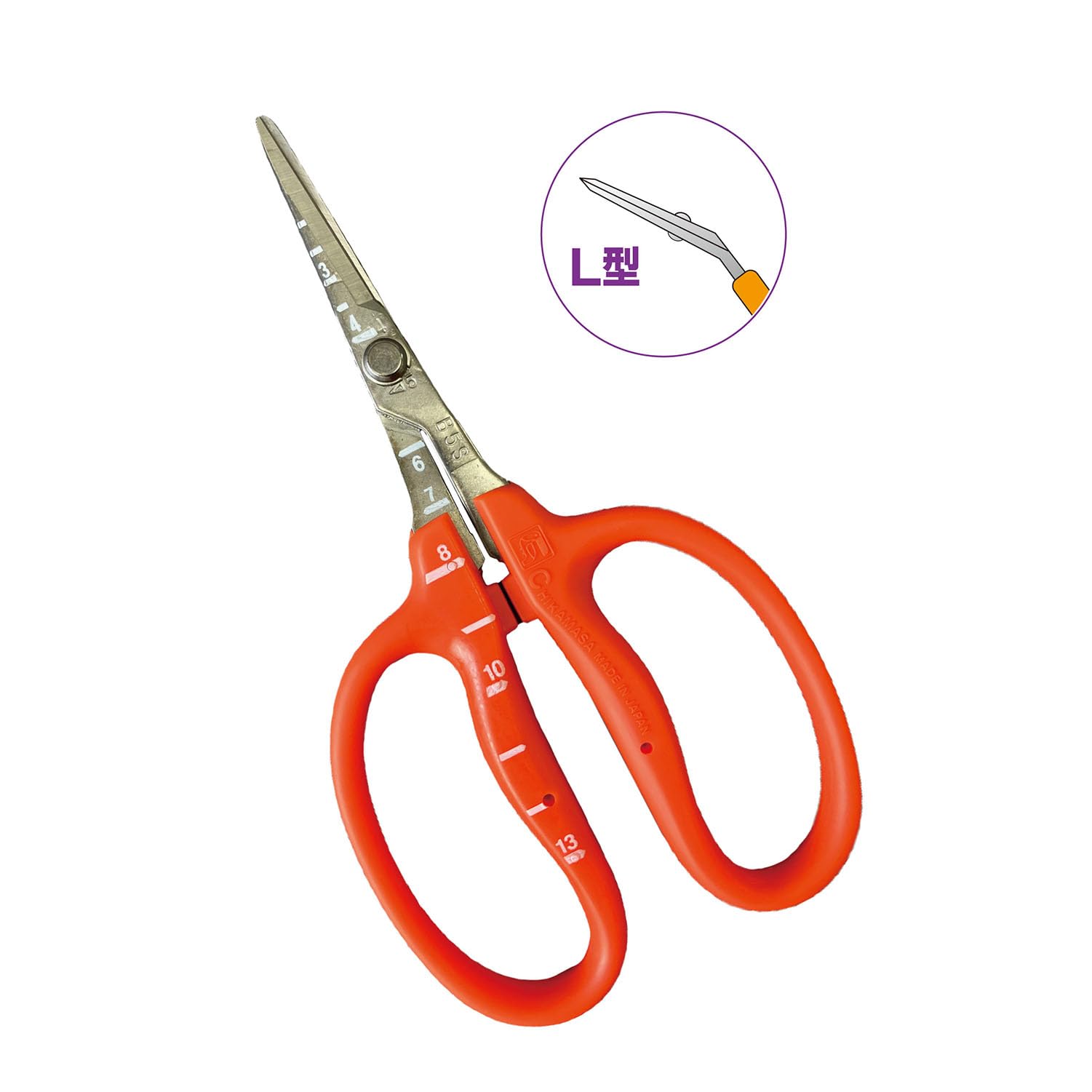 meisaasaka Amazon.com: Chikamasa B-500SL Stainless Steel Grape Care Shears L