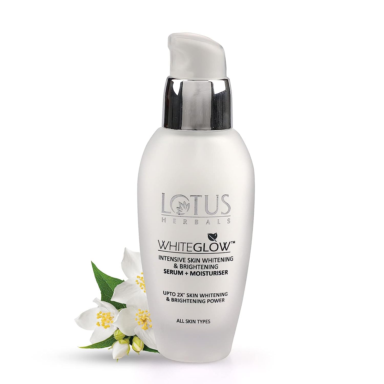 Lotus Herbals WhiteGlow Intensive Skin Whitening,Brightening Serum + Moisturiser, 30ml