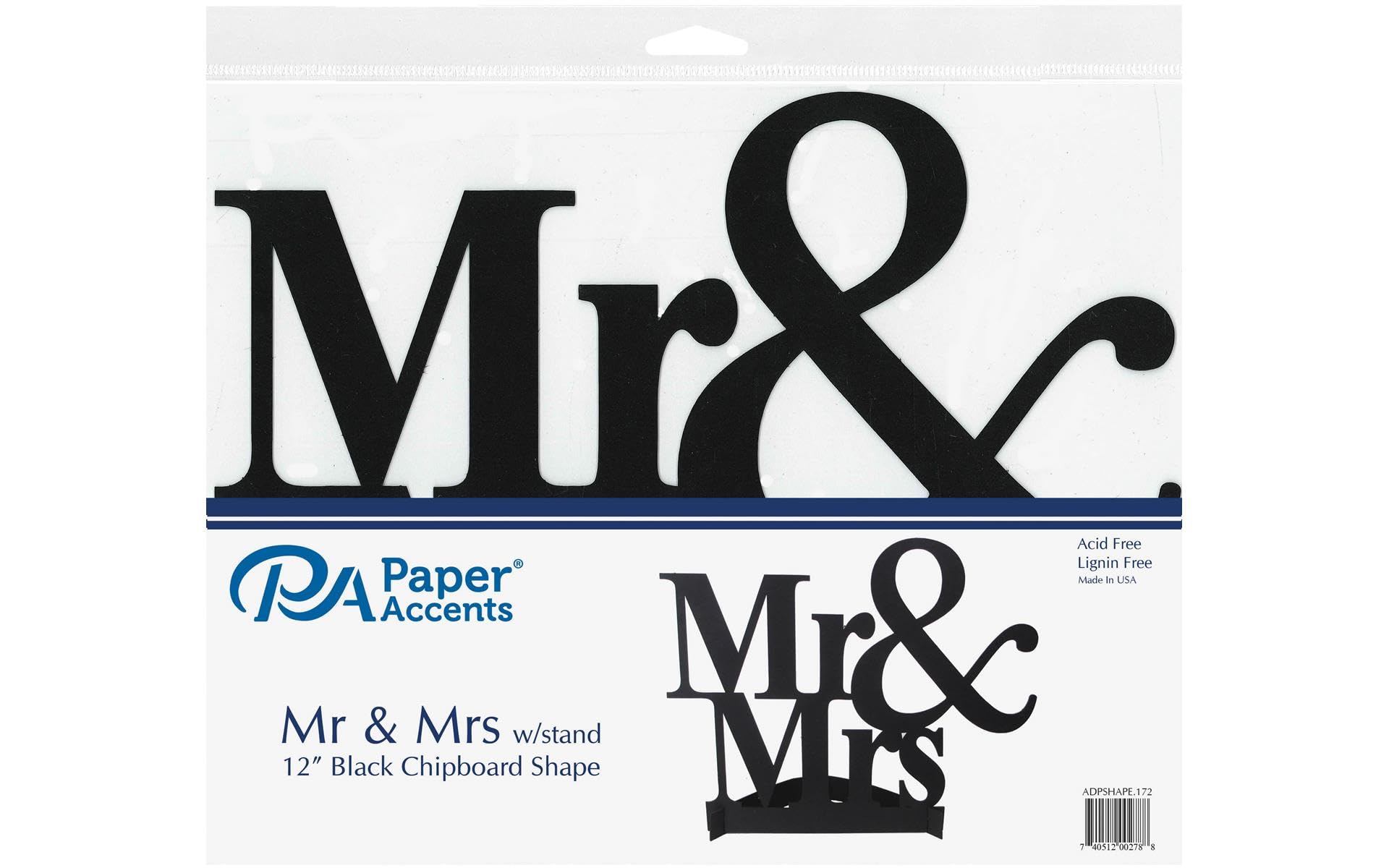 Accent Design Paper Accents Chip Shape 1pc 12
