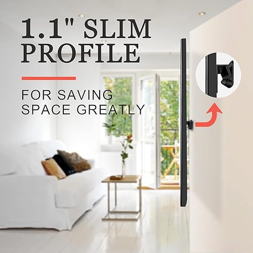 Miniatura 2 de Soporte de pared para TV sin pernos, para paneles de yeso, colgador de TV sin pernos, sin taladros, sin tornillos, televisores de pantalla plana de