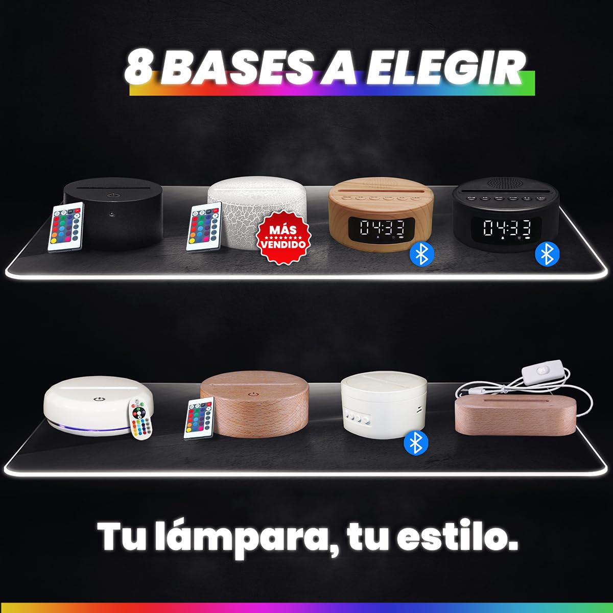 Lampephoto.fr - Lámpara 3D Stray K Decoración Cuarto Lámpara 3D Stray K Objeto K-Pop Corea Pop Coreana Idea de Regalo Luz Suave Luz Nocturna Decoración de Escritorio, Regalo Navidad TOP