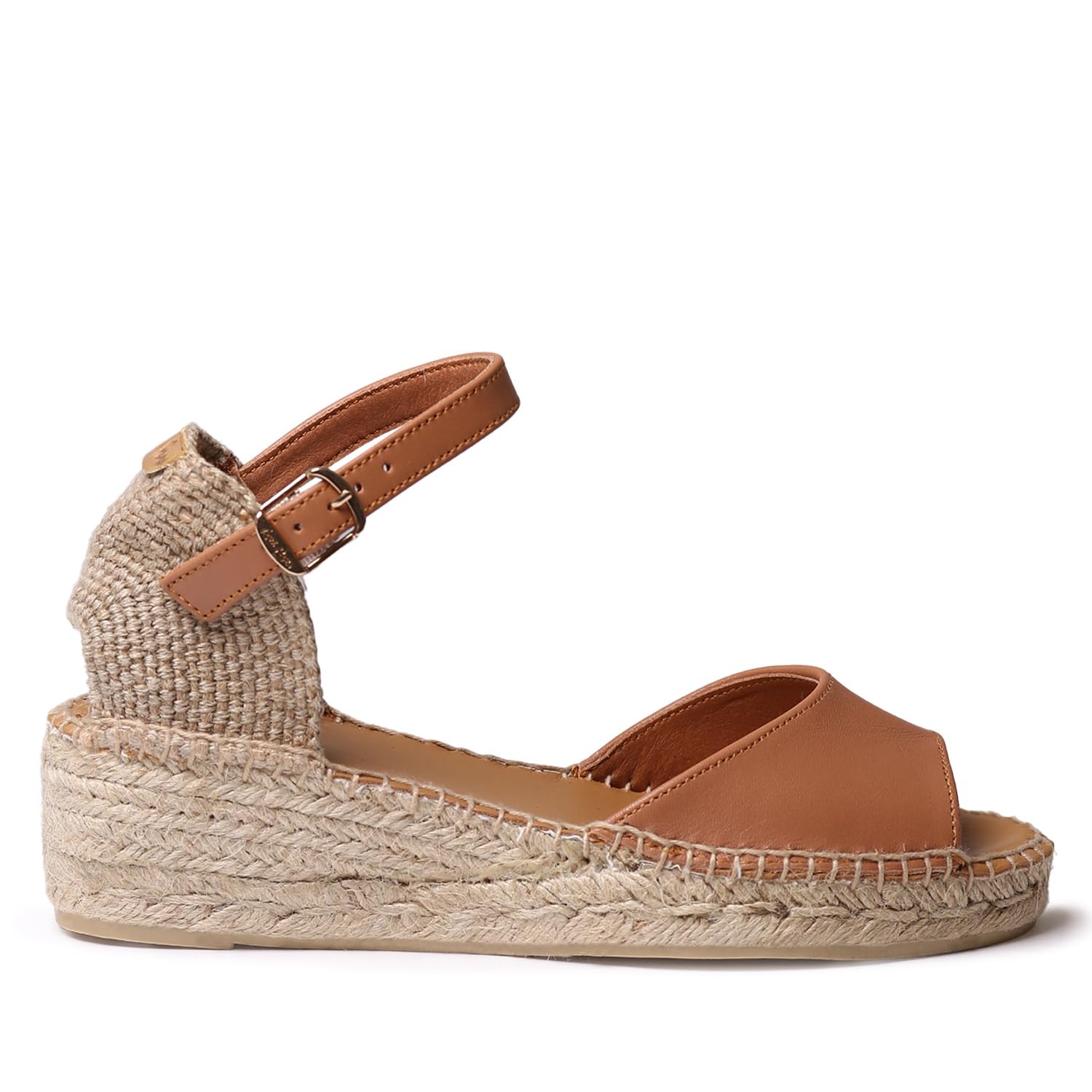 TONI PONS Briella-P Espadrilles ouvertes pour femme avec talon bas