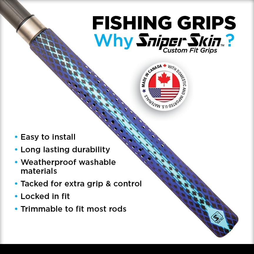 Grip de pêche SNIPER SKIN matériau premium haute précision - 2
