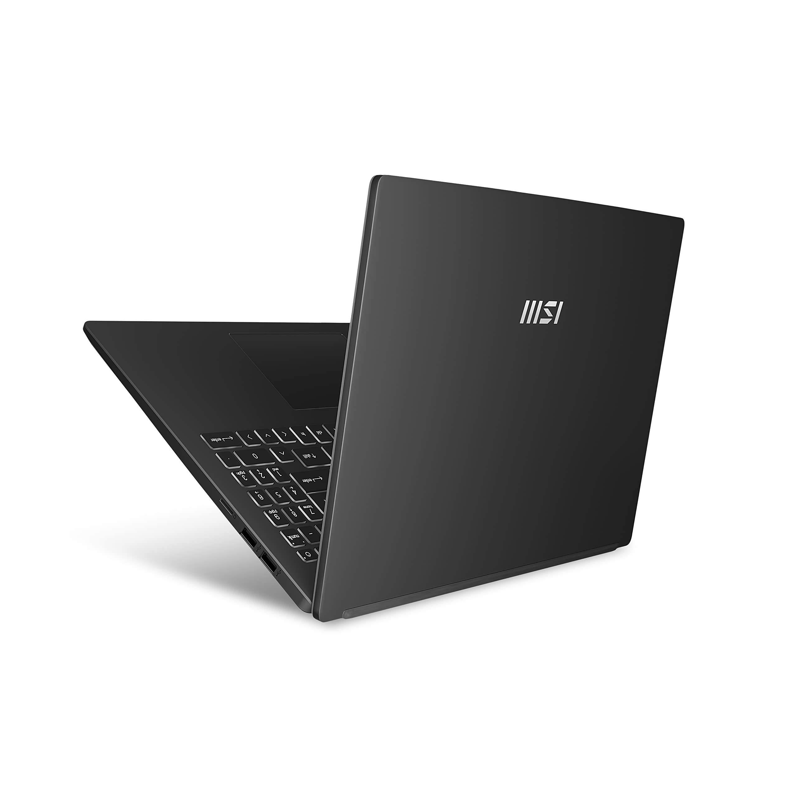 MSI Modern 14 C7M-423XES Ordenador Portátil 14" FHD, Ryzen 7 7730U, AMD Radeon Graphics, 16GB RAM, 1TB SSD, Sin Sistema operativo, Classic Black, Teclado QWERTY Español — view 77
