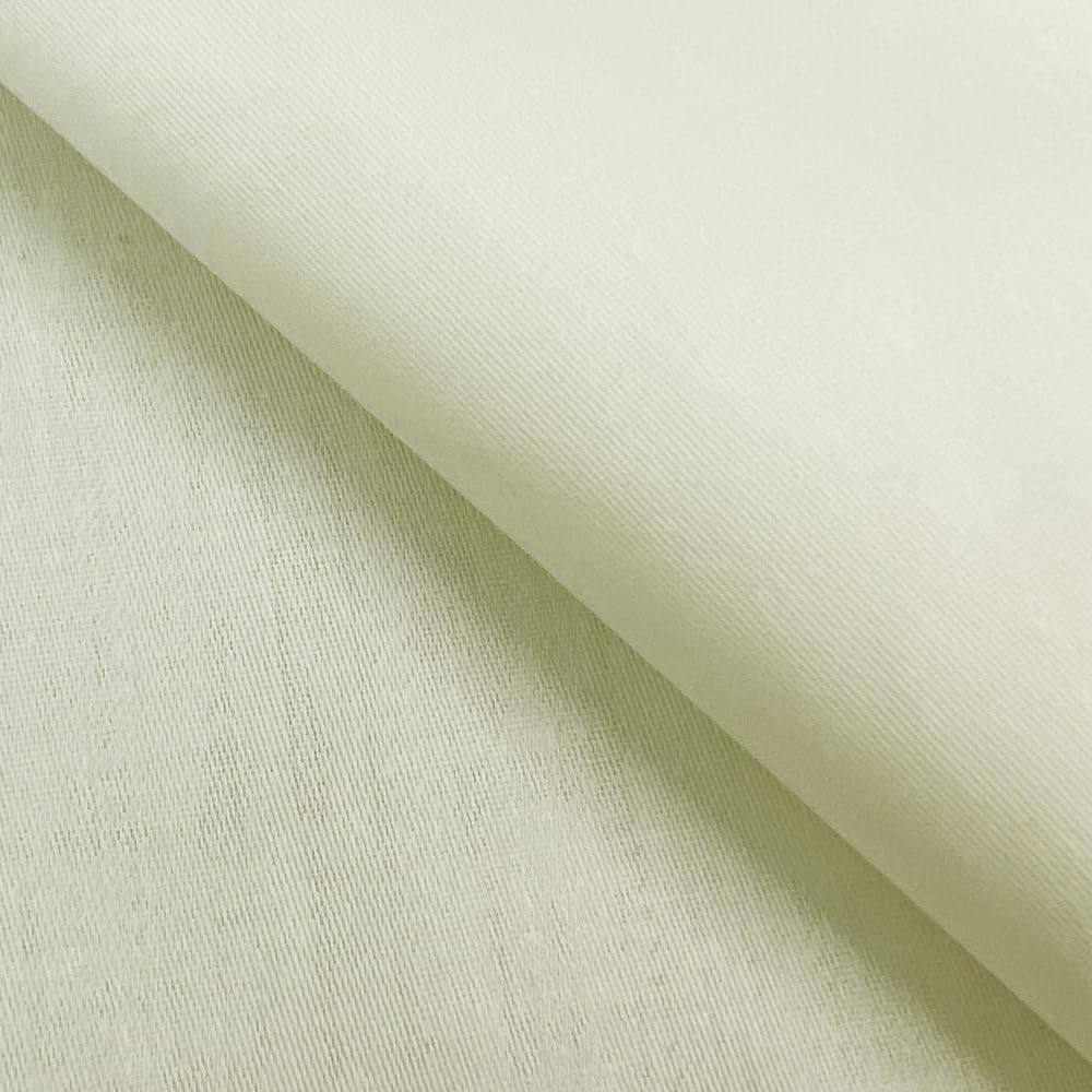 Heavy Luxury Sateen Fabric Curtain Lining Crease Resistant 54"/140cm Wide (Price Per Metre) (Almond)