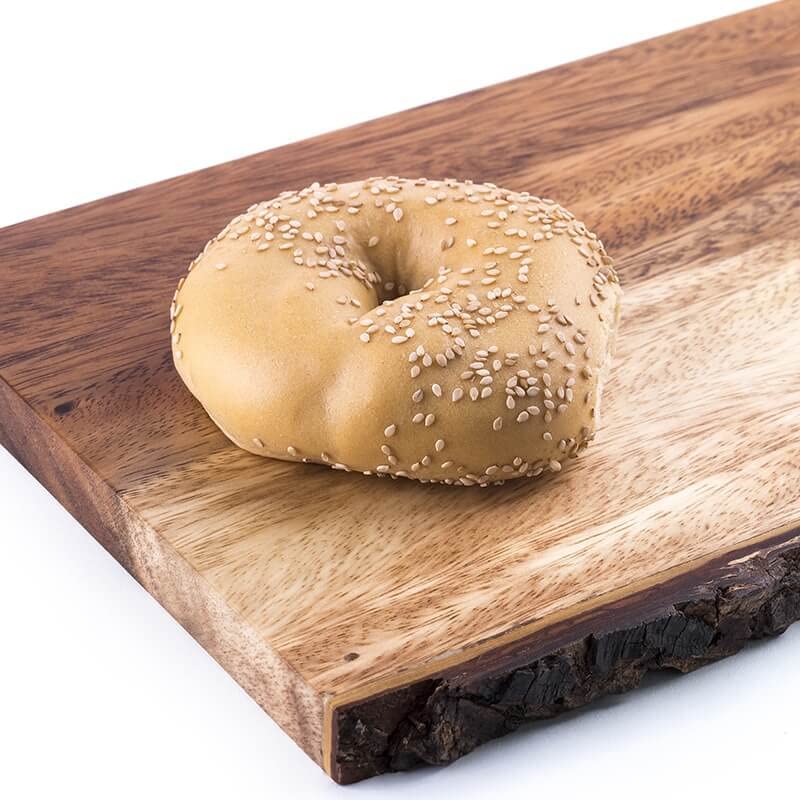 Miniatura 5 de Grandes bagels de sésamo bajos en carbohidratos, aptos para veganos, kosher, servidos frescos, sin OMG, dieta baja en carbohidratos, perfectos para
