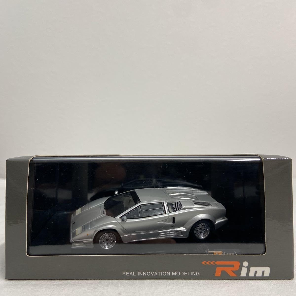 Amazon | Rim 1/43 Lamborghini Countach 25th Anniversary Silver
