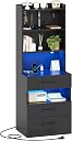 night stand with shelves Top2商品