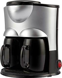 Machines à café Mini Petite maison Drip fraîchement infusé Aicok Filtre Machines à café entièrement automatique Cooker thé Système anti-goutte à goutte 300W 0.15L,Noir
