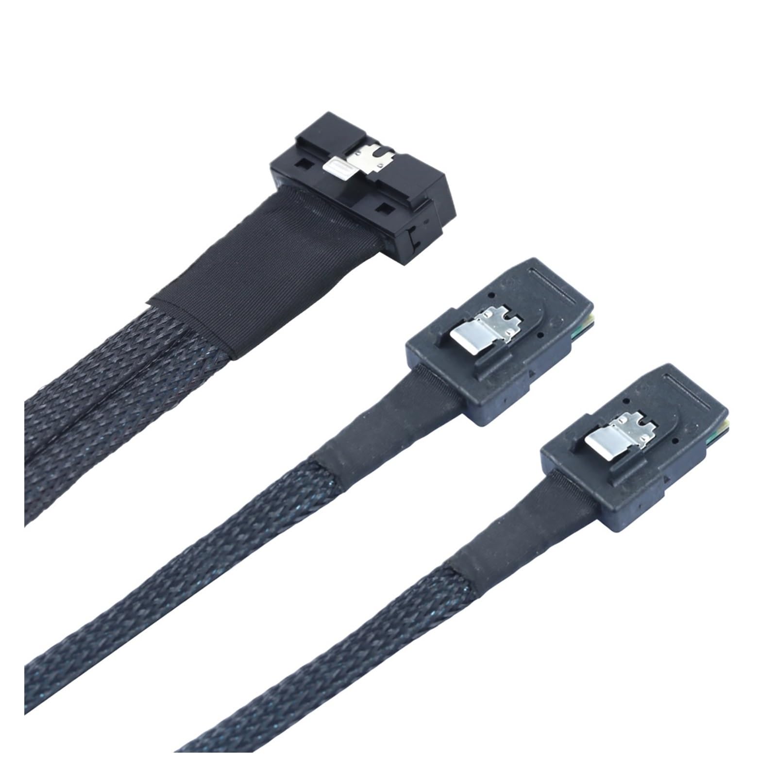 PCI-E Ultraport Slimline S*A*S 4.0 LP Low Profile SFF-8654 8i 74pin a 2X MI NI S*A*S SFF-8087 36Pin Server Connessione interna (0,5 m)