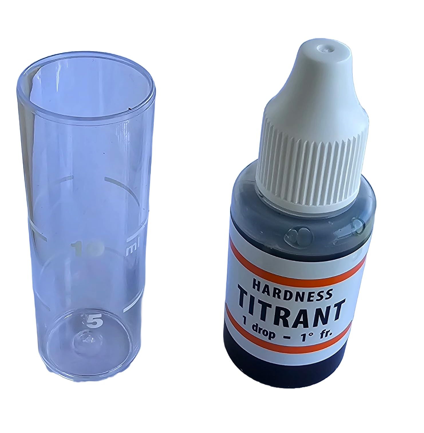 Générique Titrant Test analyse dureté totale eau, réactif unique (TH en dégré français)