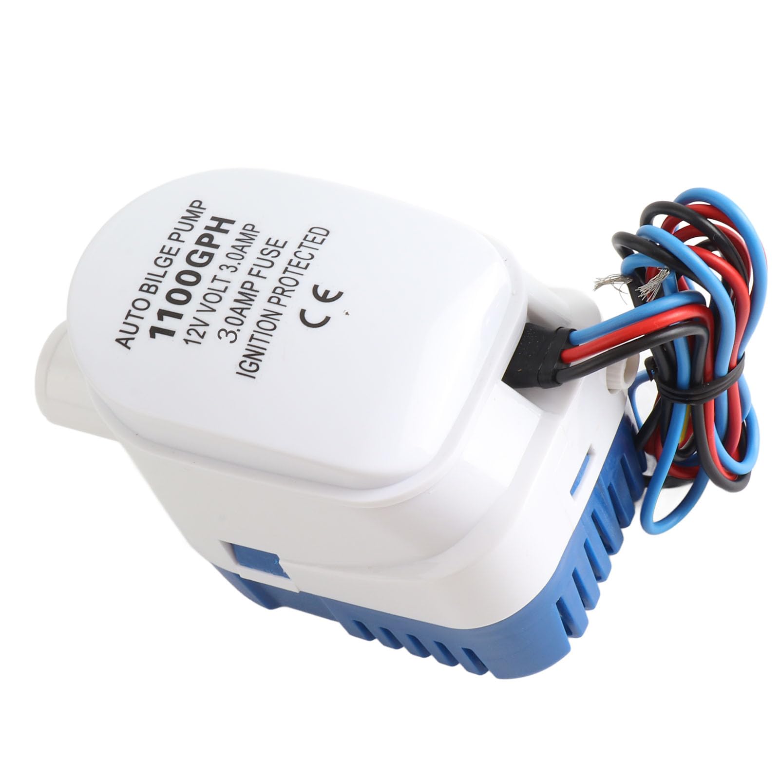 Pompa di sentina automatica sommergibile marina 12 V, 1100 GPH, con interruttore a galleggiante